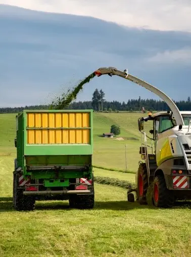Forage harvesting equipment